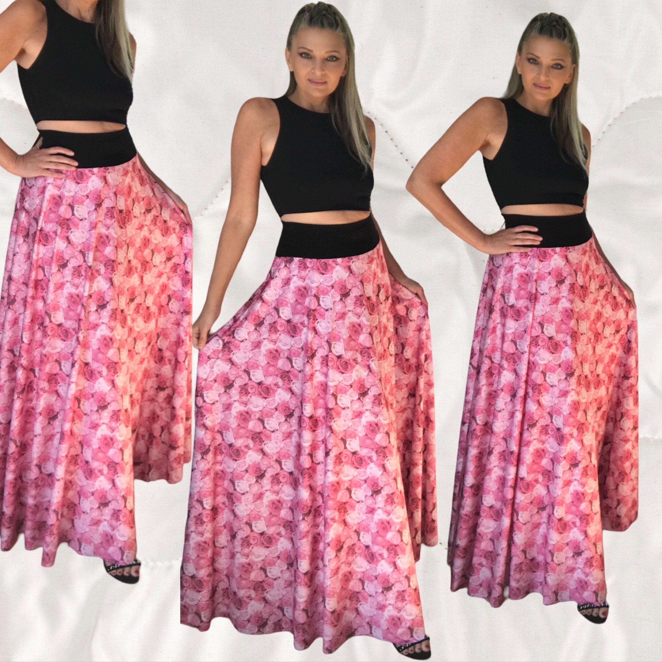 Dlouhá letní sukně BOROS SK-L-PIN09